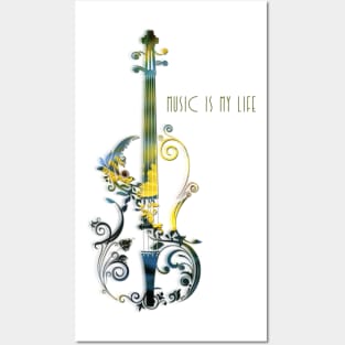 Music Is My Life Posters and Art